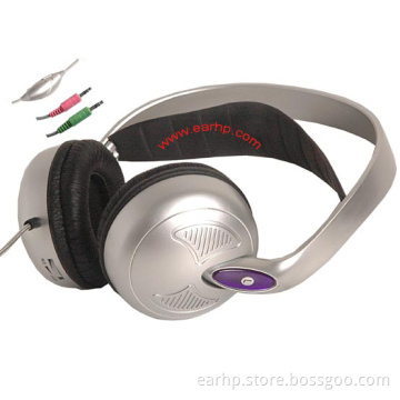 DJ headsets Multimedia headphone for PC, PSP,GAME